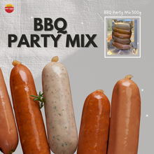 Load image into Gallery viewer, BBQ Party Mix Sausages 500g (5 flavors)