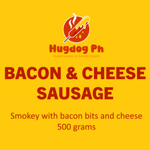 Load image into Gallery viewer, Hugdog PH Bacon & Cheese Sausage 500g