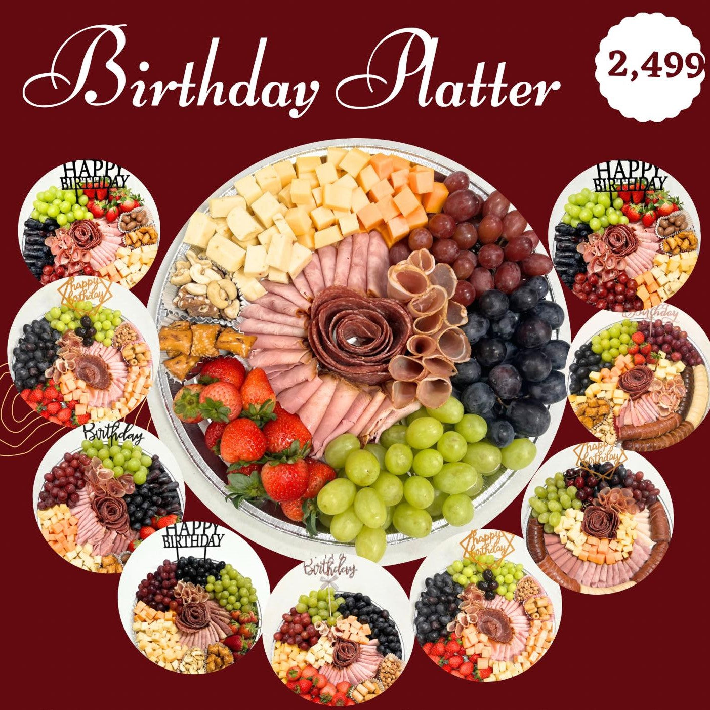 BIRTHDAY Platter