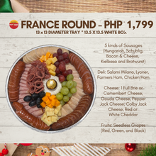 Load image into Gallery viewer, FRANCE ROUND Meat Platter