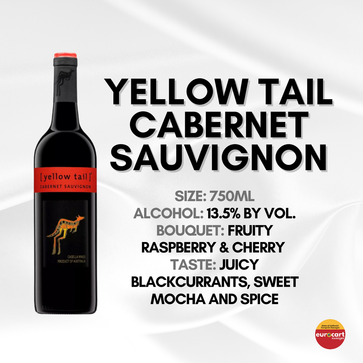 Yellow Tail Cabernet Sauvignon 750ml
