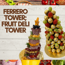 Load image into Gallery viewer, Ferrero Tower / Fruit Deli Tower