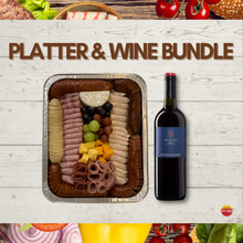 Load image into Gallery viewer, Platter & Wine Bundle