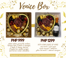 Load image into Gallery viewer, VENICE Platter with Wine