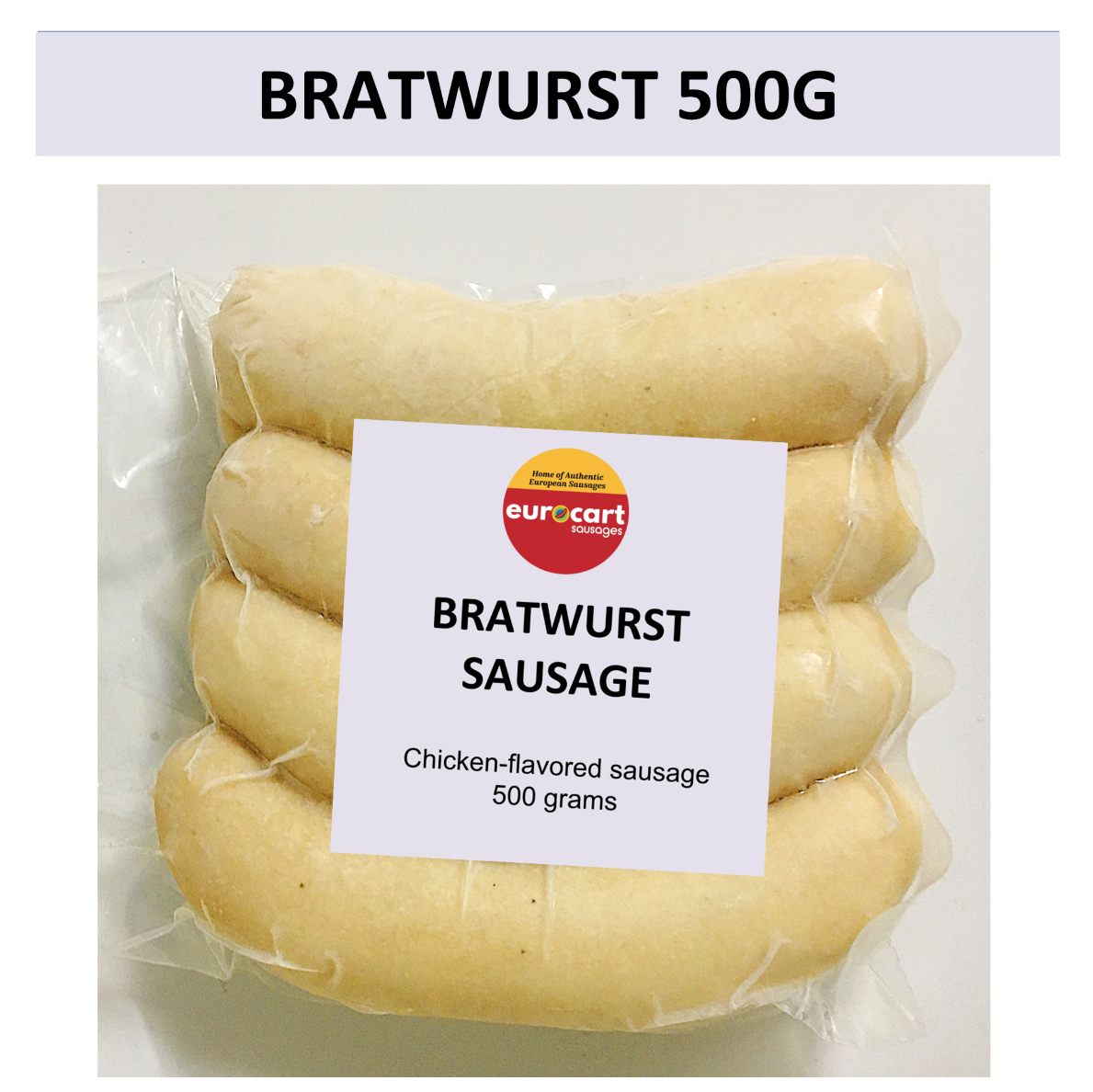 Bratwurst Jumbo Sausage 500g