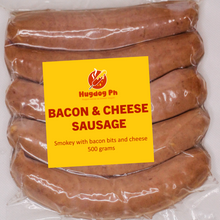 Load image into Gallery viewer, H: Bacon &amp; Cheese Sausage 500g 5pcs.
