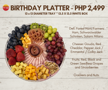 Load image into Gallery viewer, Customized BIRTHDAY Platter
