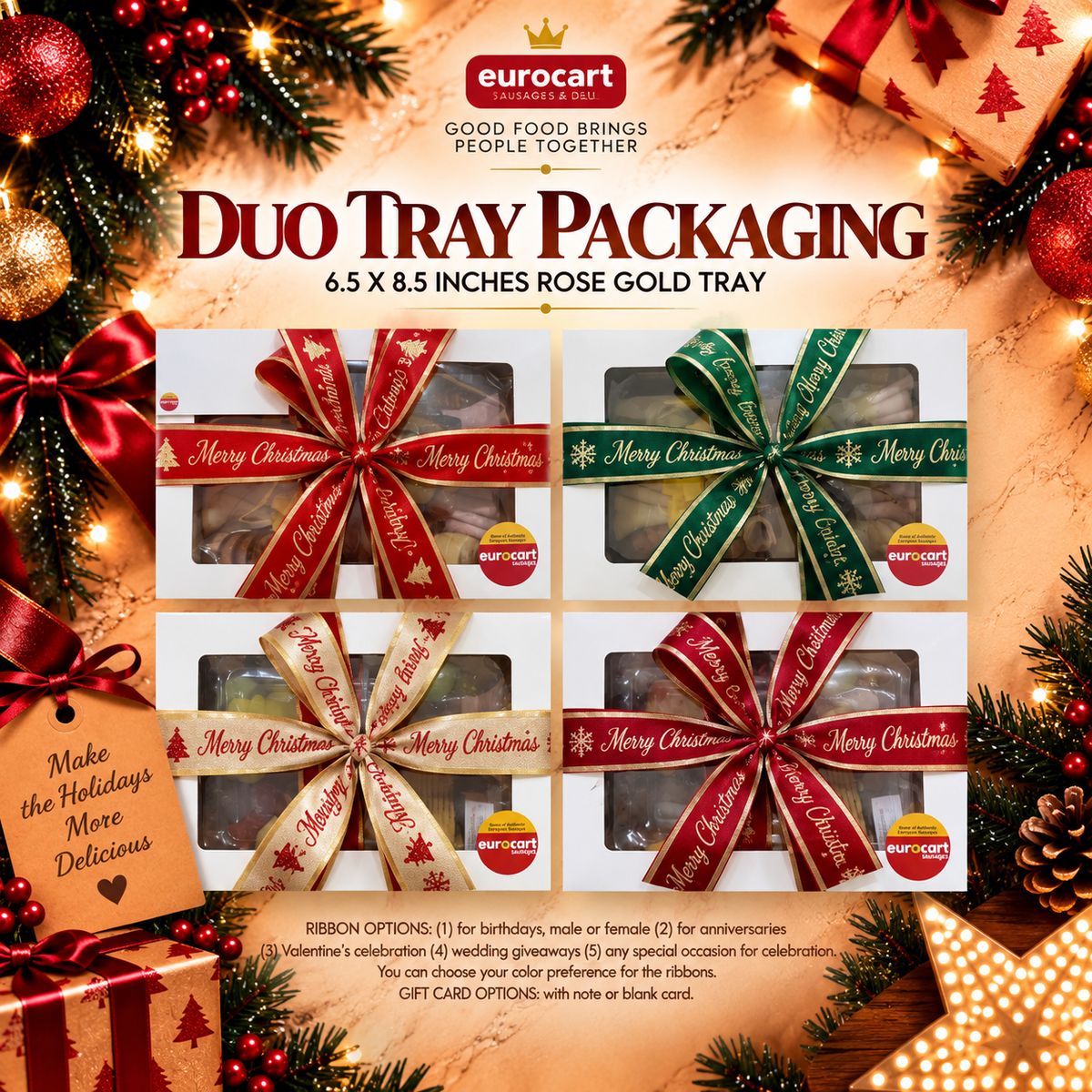 DUO Tray Meat Platter