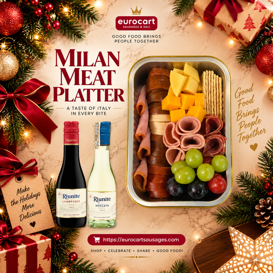 MILAN Meat Platter + Wine