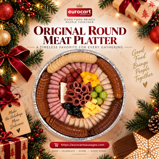 ORIGINAL Round Meat Platter