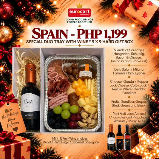 SPAIN Meat Platter + Wine
