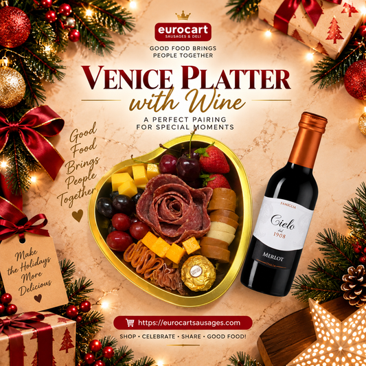 VENICE Platter with Wine