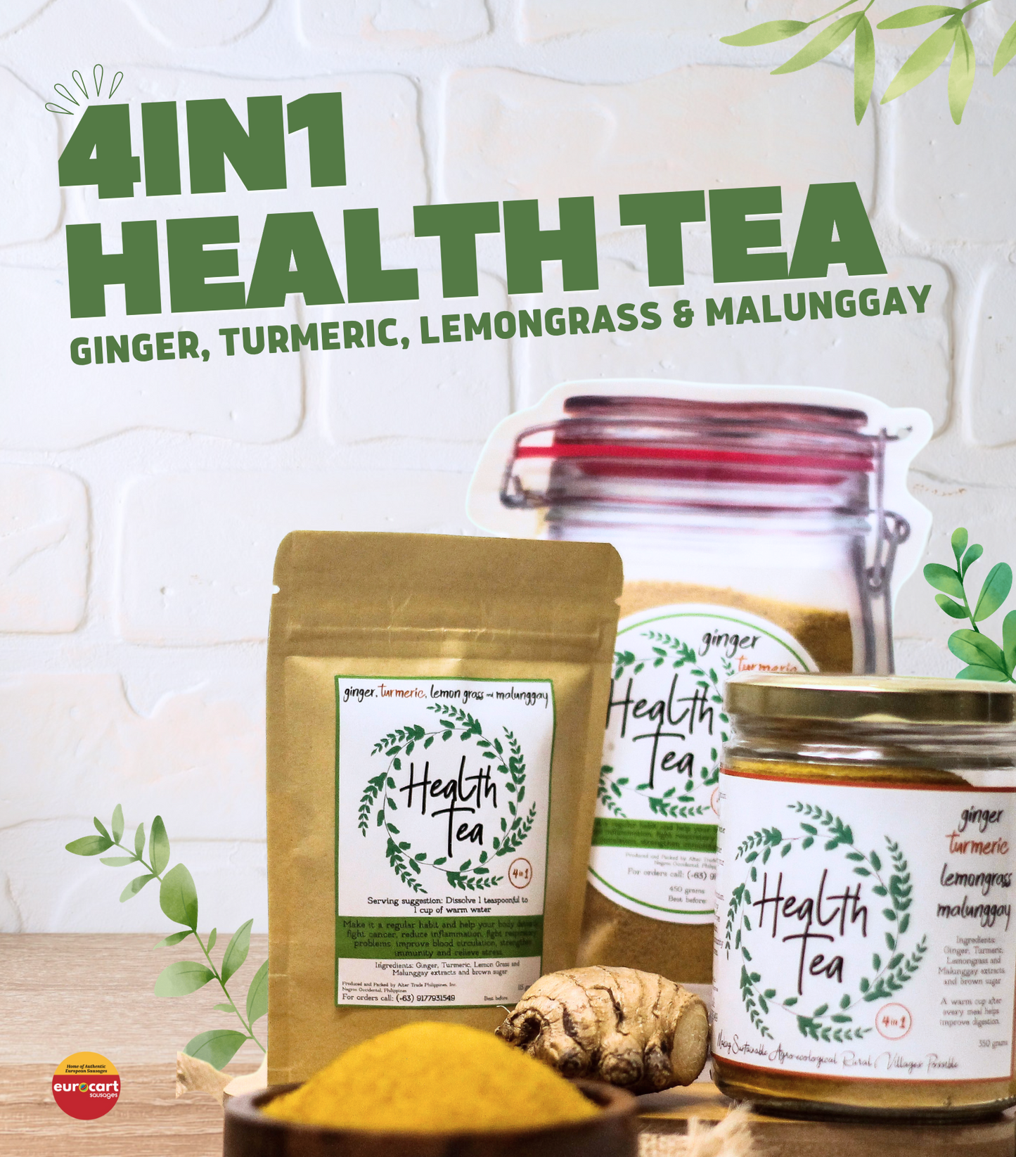 Health Tea 4-in-1 225g Pouch