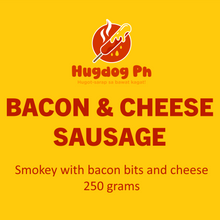 Load image into Gallery viewer, H: Bacon &amp; Cheese Jumbo Sausage 250g
