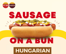 Load image into Gallery viewer, Quizine: Sausage on a Bun (HUNGARIAN)
