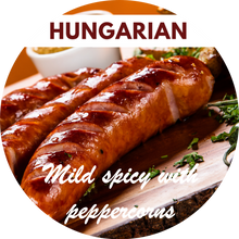 Load image into Gallery viewer, Quizine: Sausage on a Bun (HUNGARIAN)
