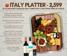 Load image into Gallery viewer, ITALY Meat Platter + Wine Bundle
