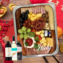 Load image into Gallery viewer, ITALY Meat Platter + Wine Bundle
