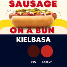 Load image into Gallery viewer, Quizine: Sausage on a Bun (KIELBASA)
