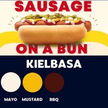 Load image into Gallery viewer, Quizine: Sausage on a Bun (KIELBASA)
