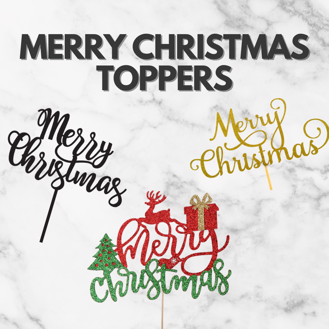 Merry Christmas Topper