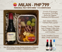 Load image into Gallery viewer, MILAN Meat Platter + Wine
