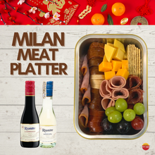 Load image into Gallery viewer, MILAN Meat Platter + Wine
