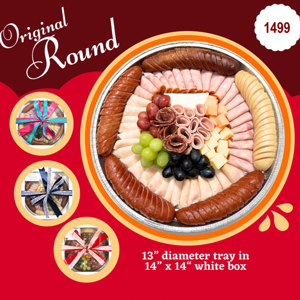ORIGINAL Round Meat Platter
