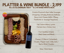 Load image into Gallery viewer, Platter &amp; Wine Bundle
