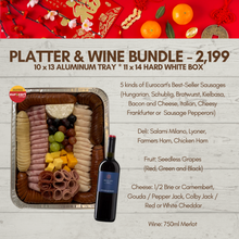 Load image into Gallery viewer, Platter &amp; Wine Bundle
