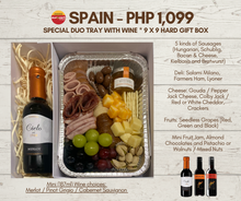 Load image into Gallery viewer, SPAIN Meat Platter + Wine
