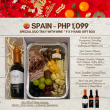 Load image into Gallery viewer, SPAIN Meat Platter + Wine
