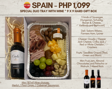 Load image into Gallery viewer, SPAIN Meat Platter + Wine
