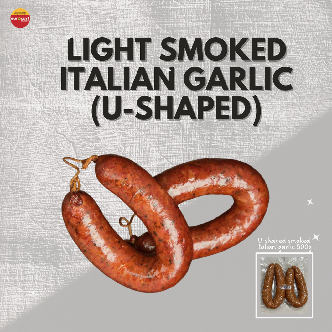 Light Smoked Italian Garlic (U-Shaped)