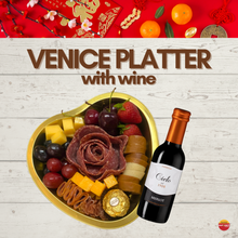 Load image into Gallery viewer, VENICE Platter with Wine
