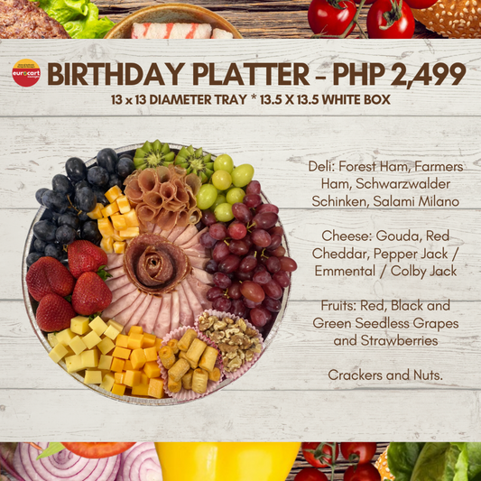 BIRTHDAY Platter