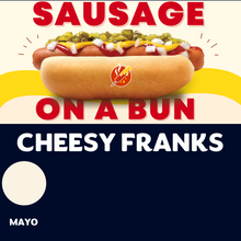 Load image into Gallery viewer, Hugdog PH: JUMBO Sausage on a Bun (CHEESY FRANKS)
