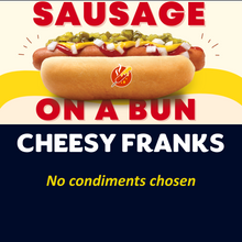 Load image into Gallery viewer, Hugdog PH: JUMBO Sausage on a Bun (CHEESY FRANKS)
