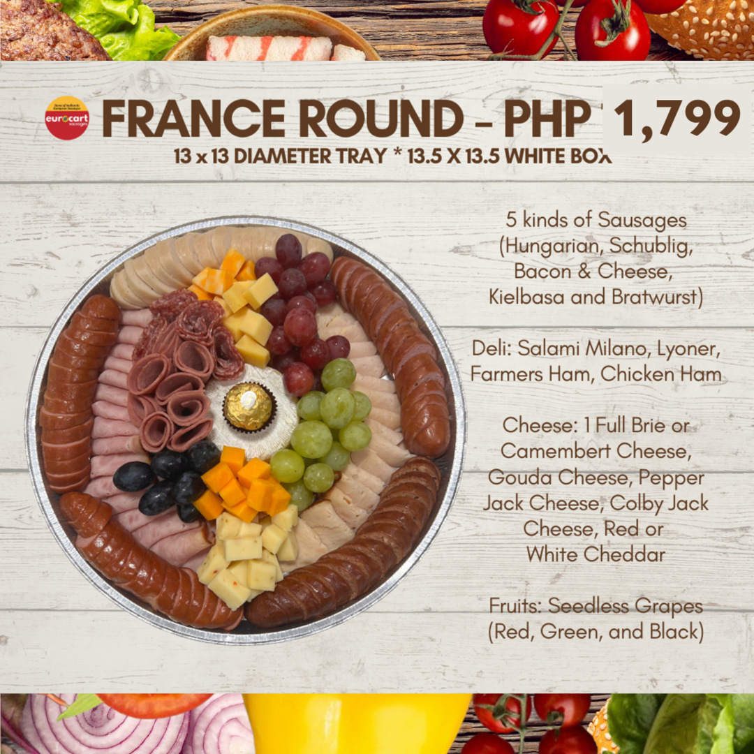 FRANCE ROUND Meat Platter