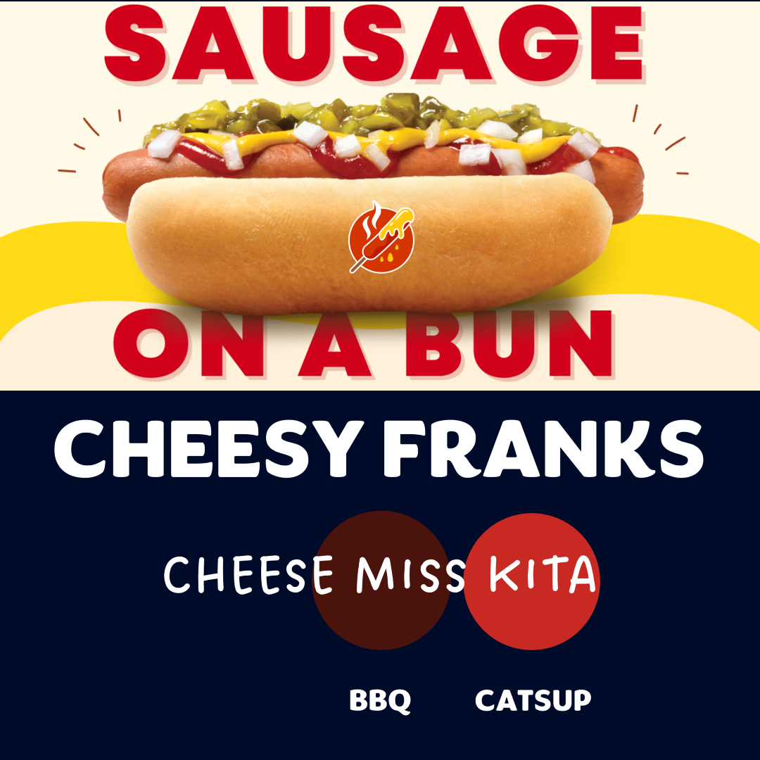 B: CHEESE MISS KITA