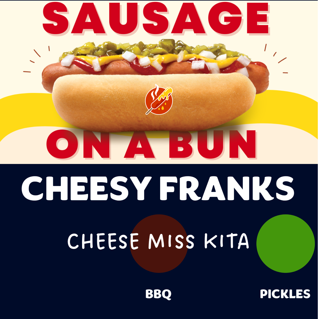 B: CHEESE MISS KITA