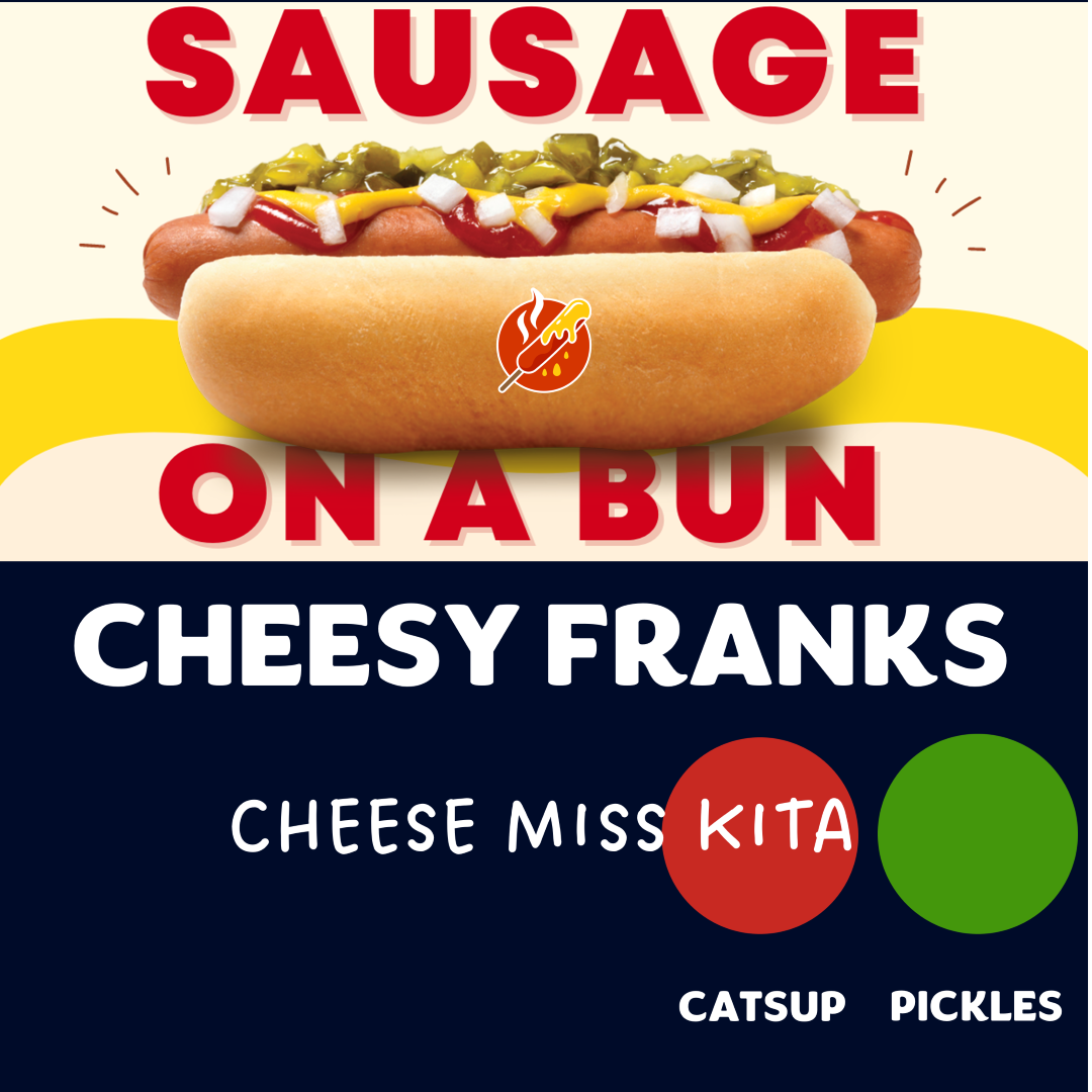 B: CHEESE MISS KITA