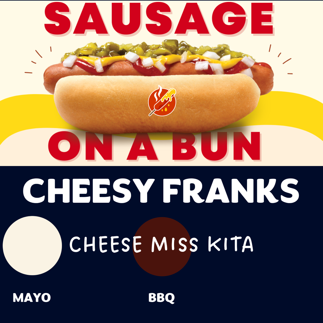 B: CHEESE MISS KITA