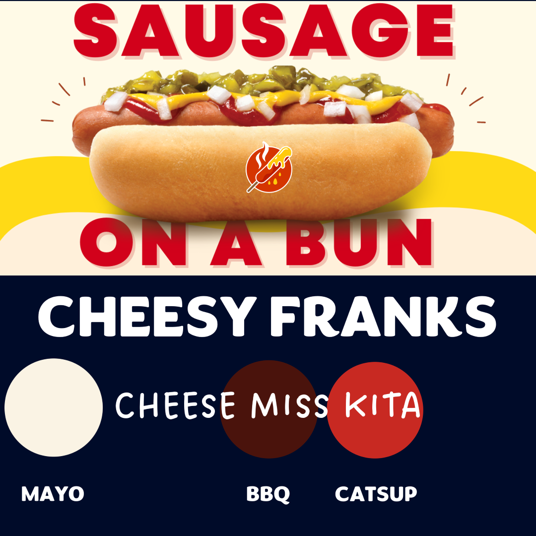 B: CHEESE MISS KITA