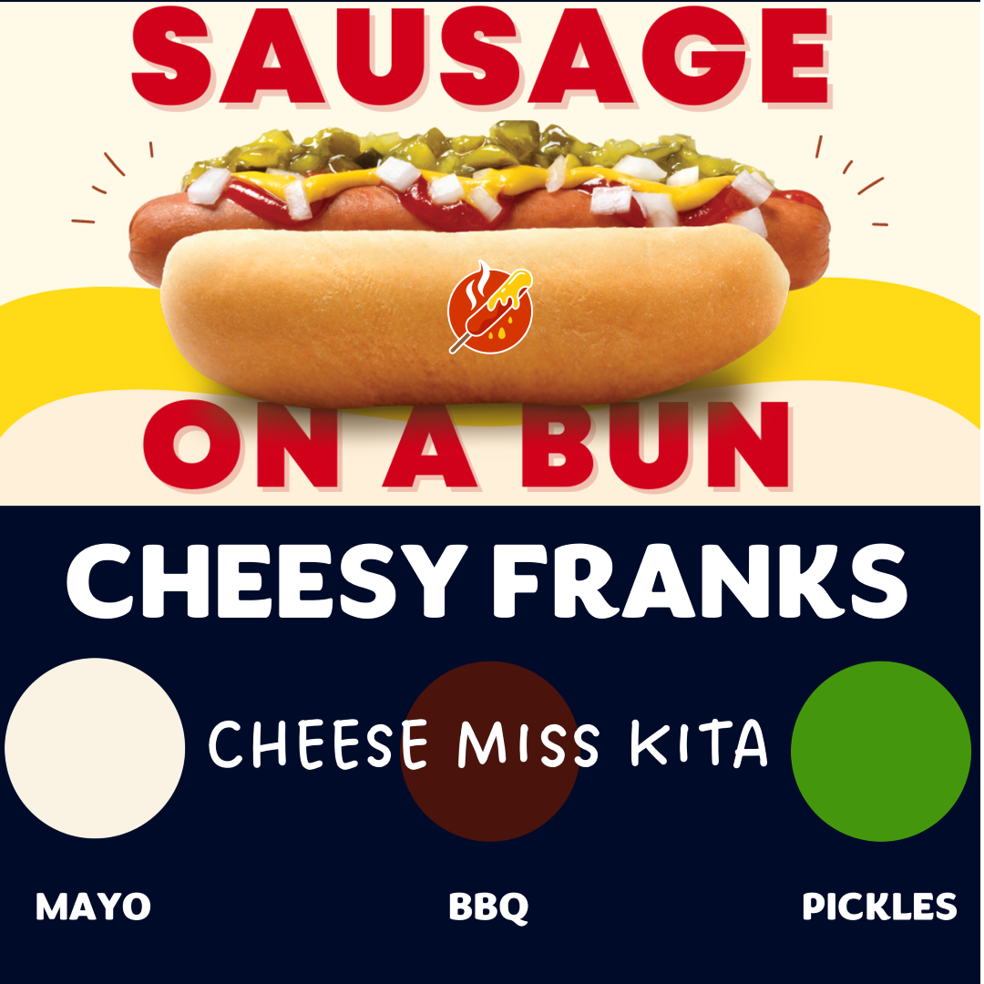 B: CHEESE MISS KITA