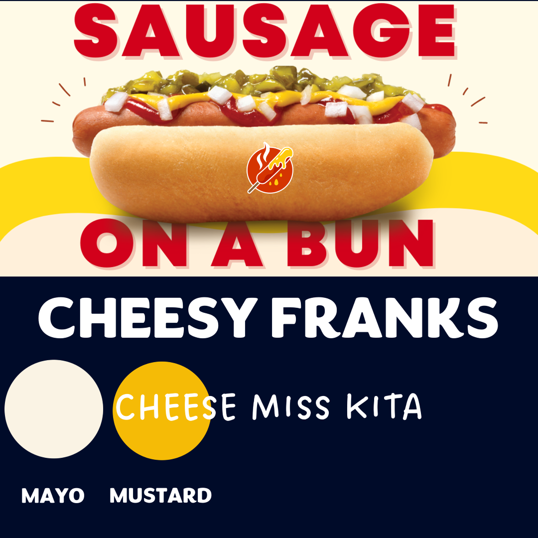 B: CHEESE MISS KITA