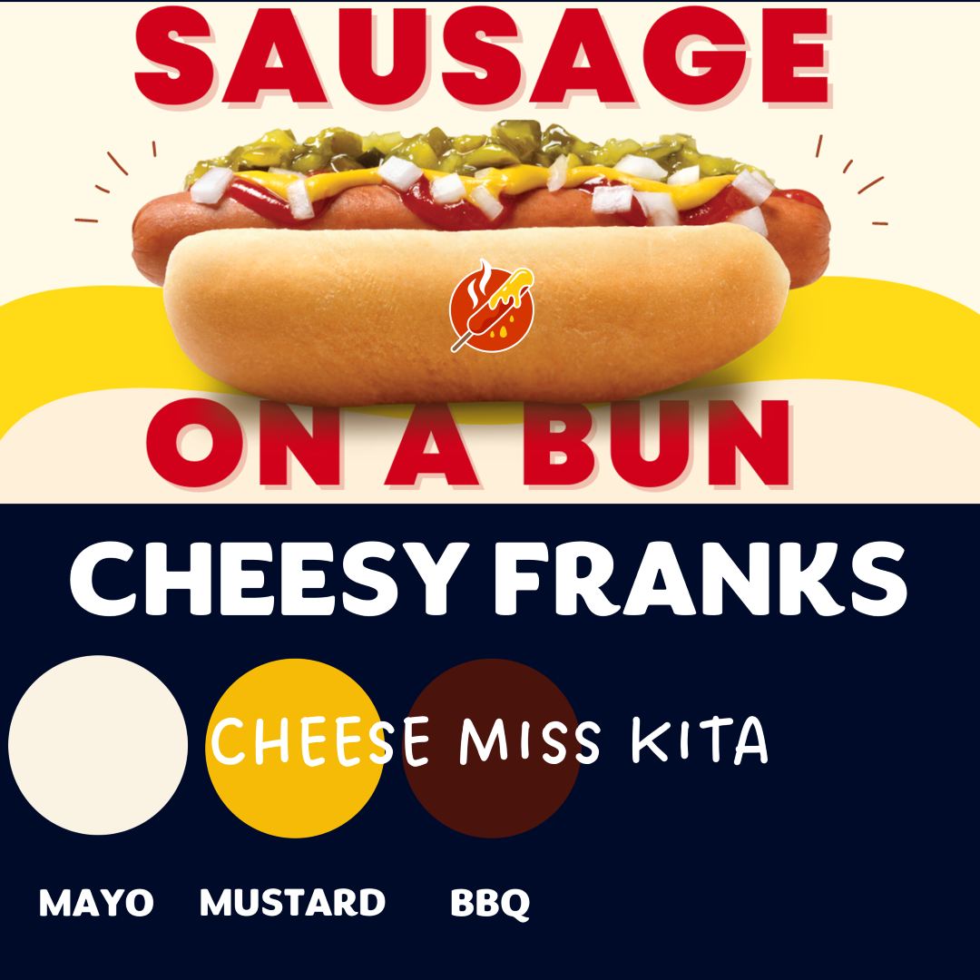 B: CHEESE MISS KITA