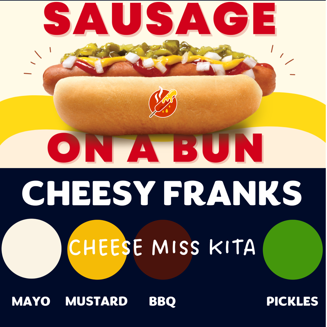 B: CHEESE MISS KITA