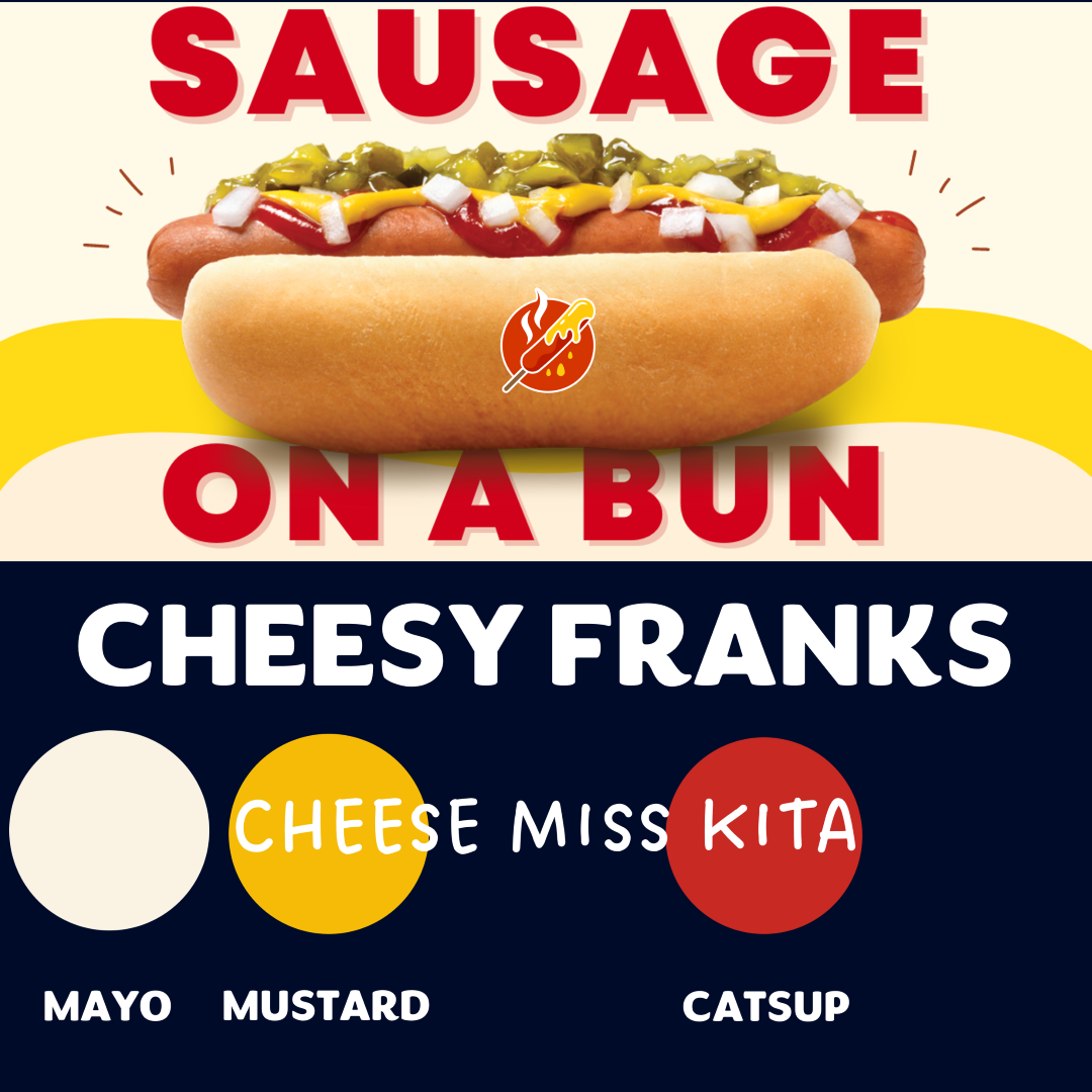 B: CHEESE MISS KITA