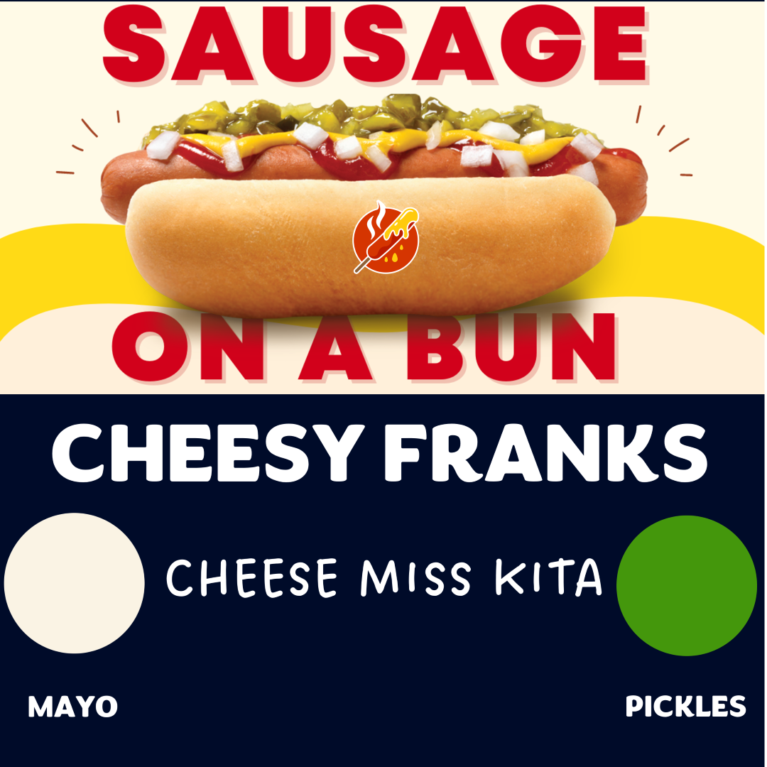 B: CHEESE MISS KITA